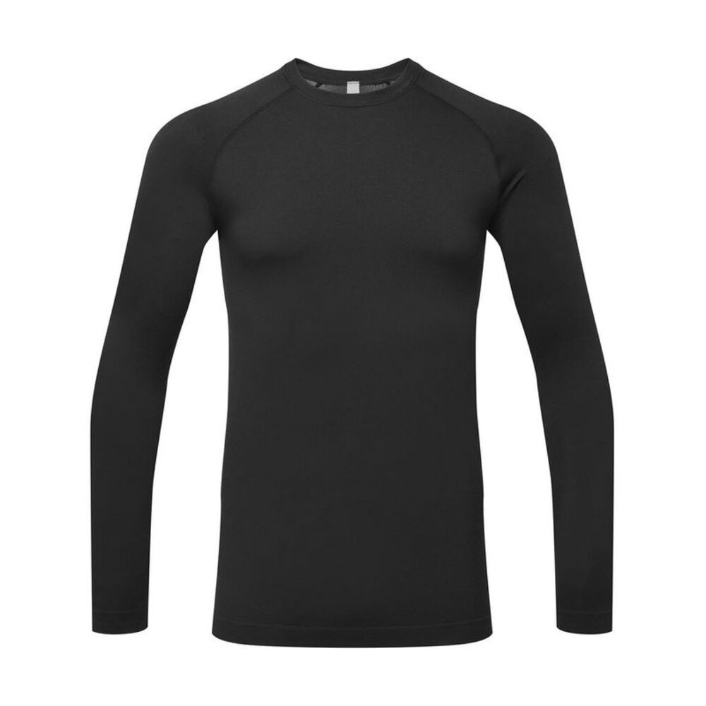 Onna Mens Unstoppable Plain Base Layer Top / Black
